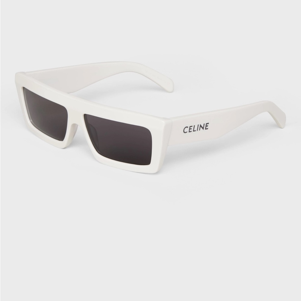 Celine white sunglasses authentic